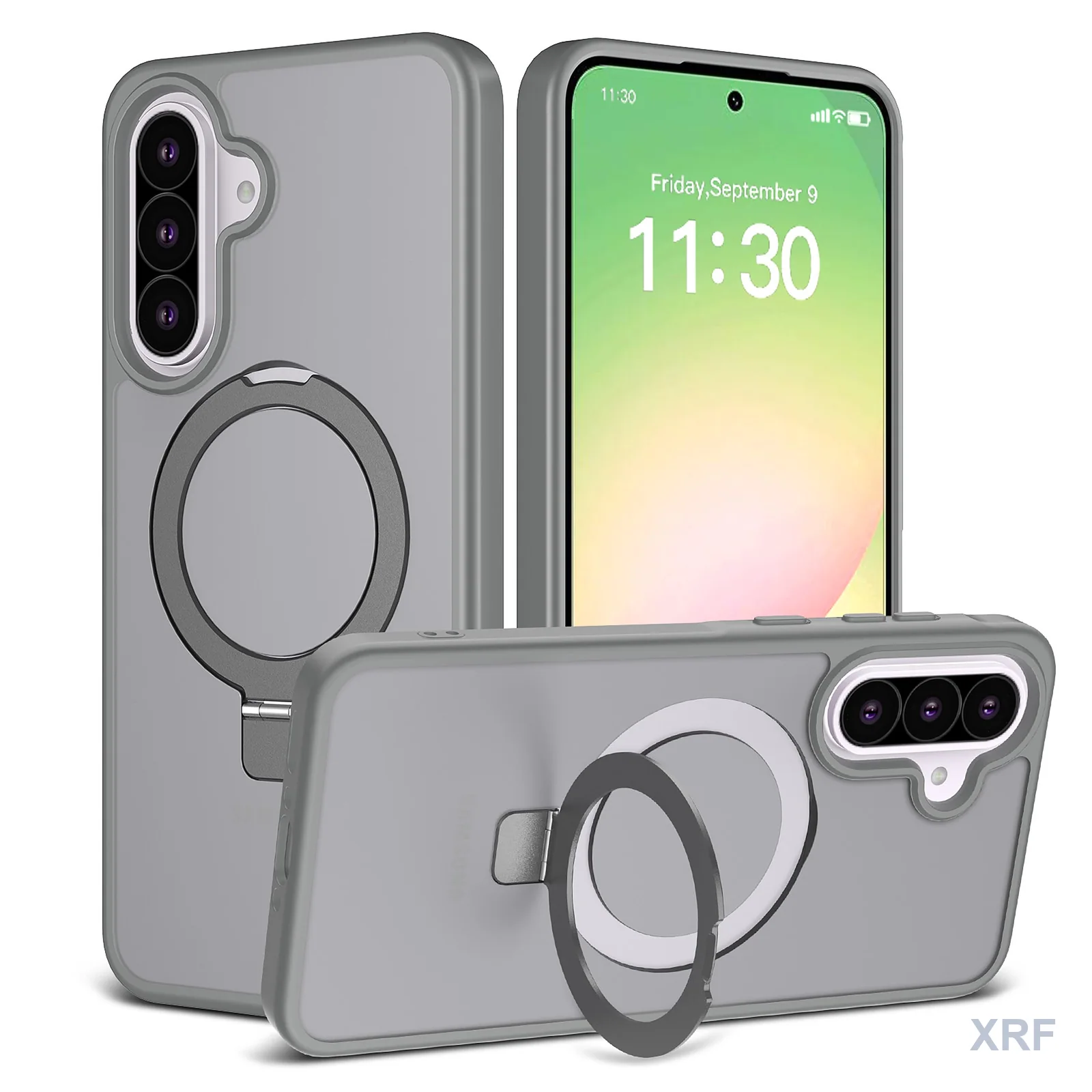 Samsung Galaxy A36 Case Aegis Soft-Touch Matte Blade Kickstand wholesale phone case — XRF XRF-GA36-001