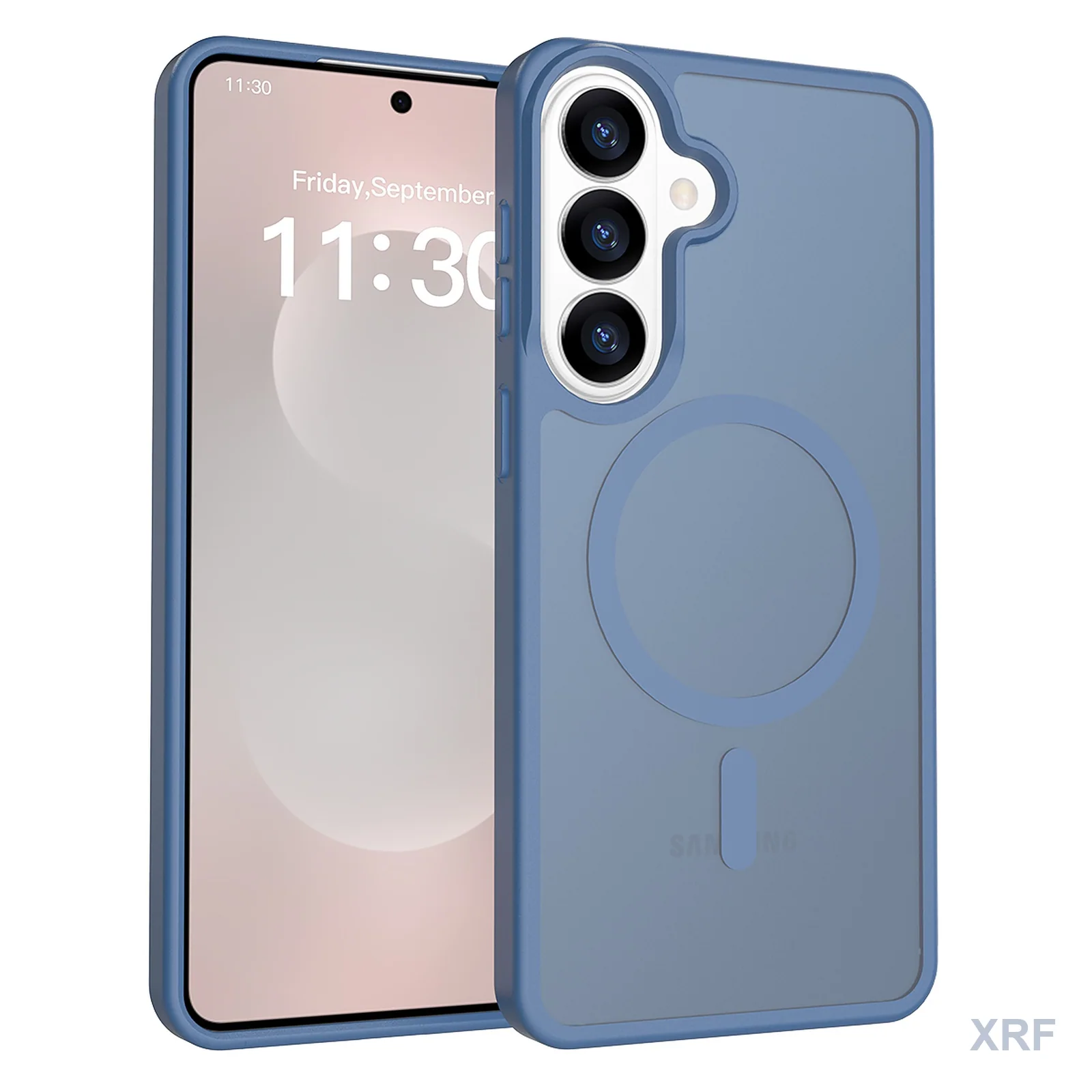 Samsung Galaxy S26+ Case Aegis Soft-Touch Matte Dual-Layer Magnetic wholesale phone case — XRF XRF-GS26P-003