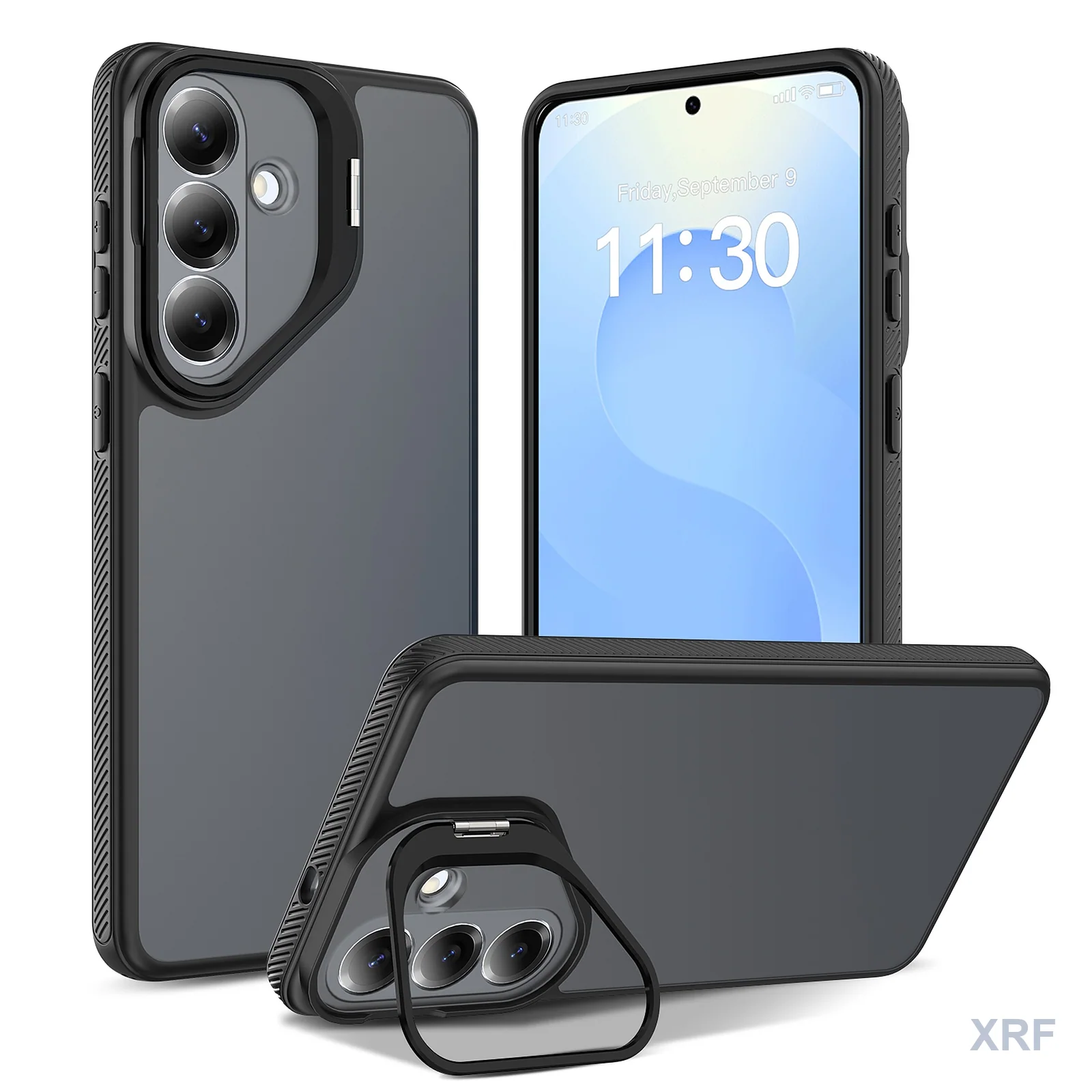 Samsung Galaxy S26+ Case Aegis Precision Soft-Touch Matte Camera Bracket wholesale phone case — XRF XRF-GS26P-006