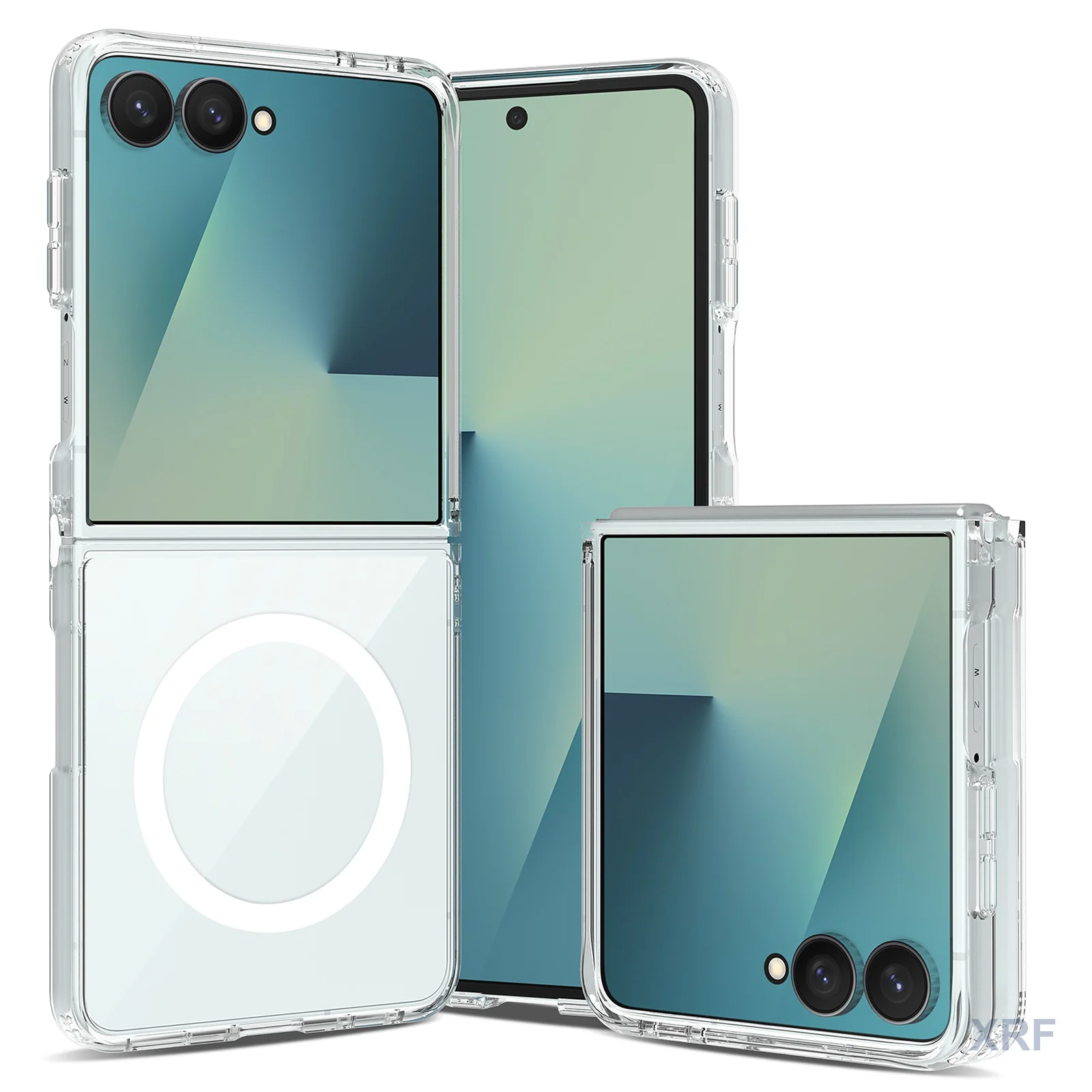 Samsung Galaxy Z Flip 8 Case Aegis Anti-Scratch 2.0 Magnetic Flip-Style Fold wholesale phone case — XRF XRF-GZFL8-003