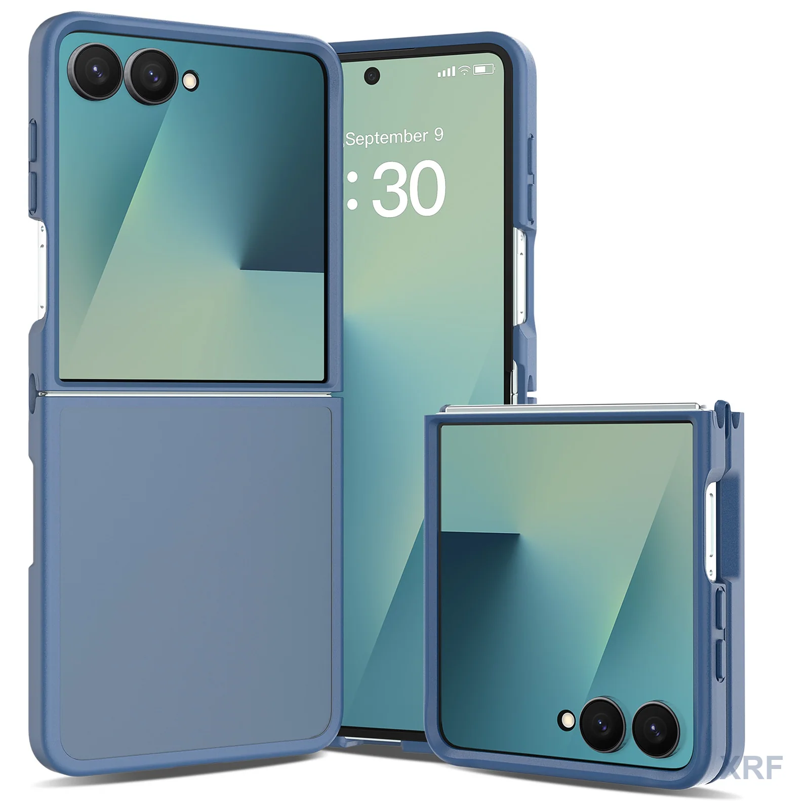 Samsung Galaxy Z Flip 8 Case Aegis Soft-Touch Matte Dual-Layer Flip-Style Fold wholesale phone case — XRF XRF-GZFL8-004