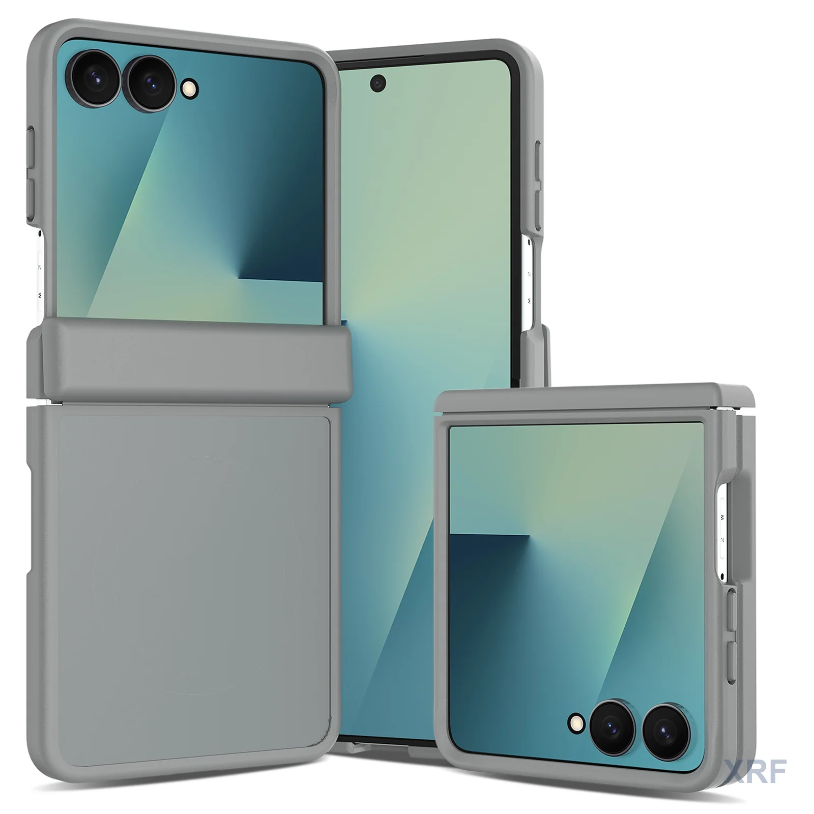 Samsung Galaxy Z Flip 8 Case Aegis Soft-Touch Matte with Side Cover Flip-Style Fold wholesale phone case — XRF XRF-GZFL8-007