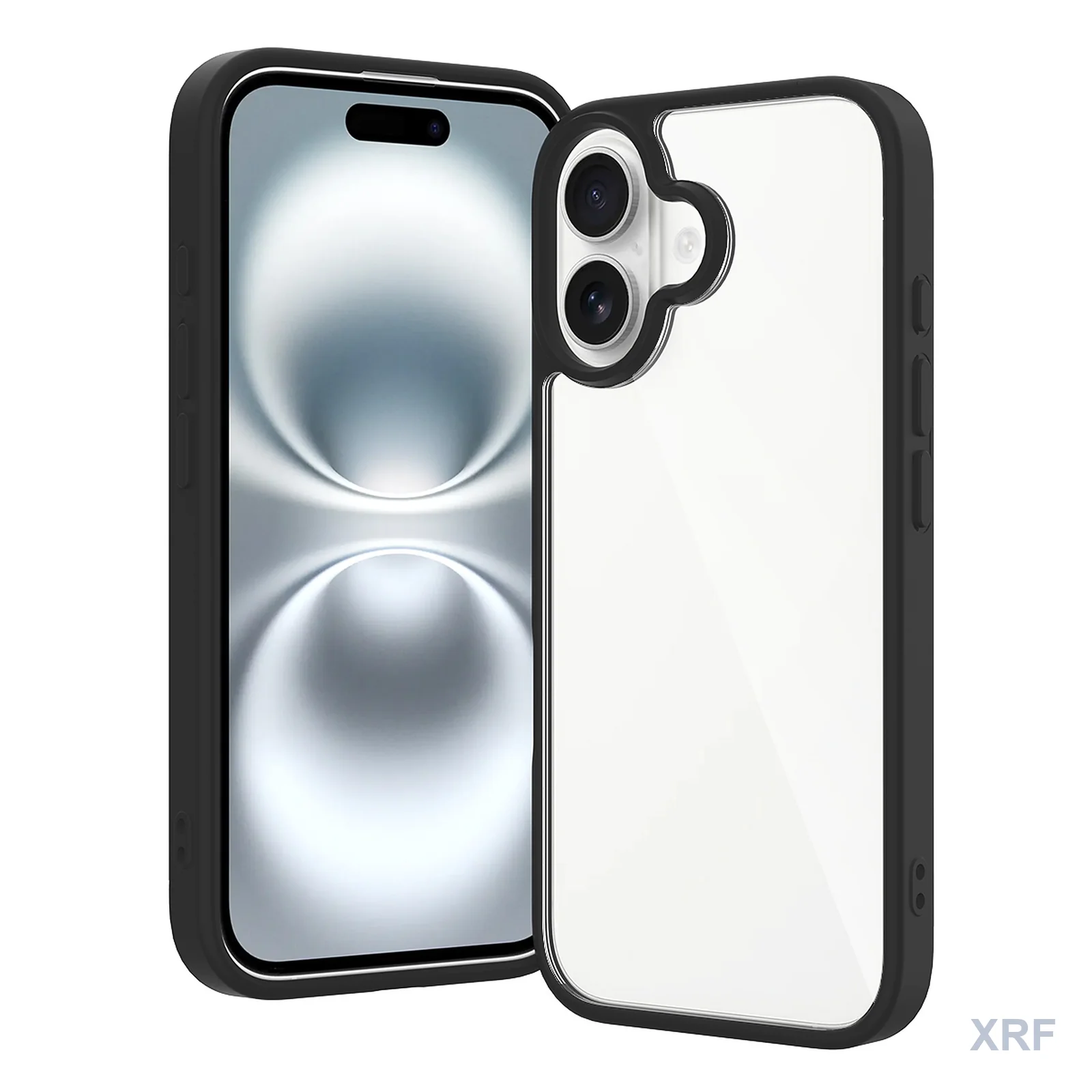 Apple iPhone 16 Case Aegis Clear Dual-Layer wholesale phone case — XRF XRF-IP16-017
