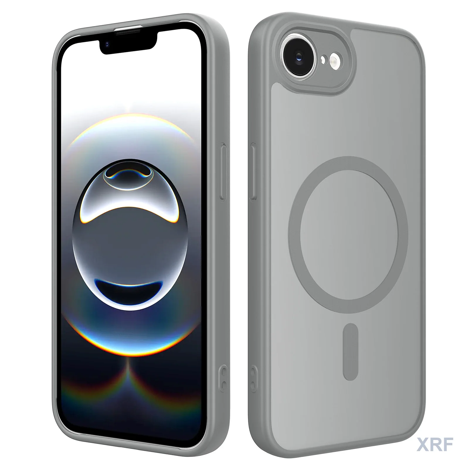 Apple iPhone 16e Case Aegis Precision Soft-Touch Matte Magnetic wholesale phone case — XRF XRF-IP16E-007