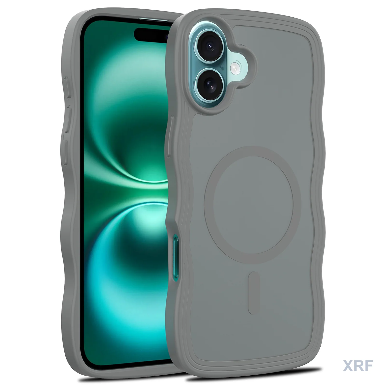 Apple iPhone 16 Plus Case Aegis Soft-Touch Matte Dual-Layer Magnetic wholesale phone case — XRF XRF-IP16PL-018