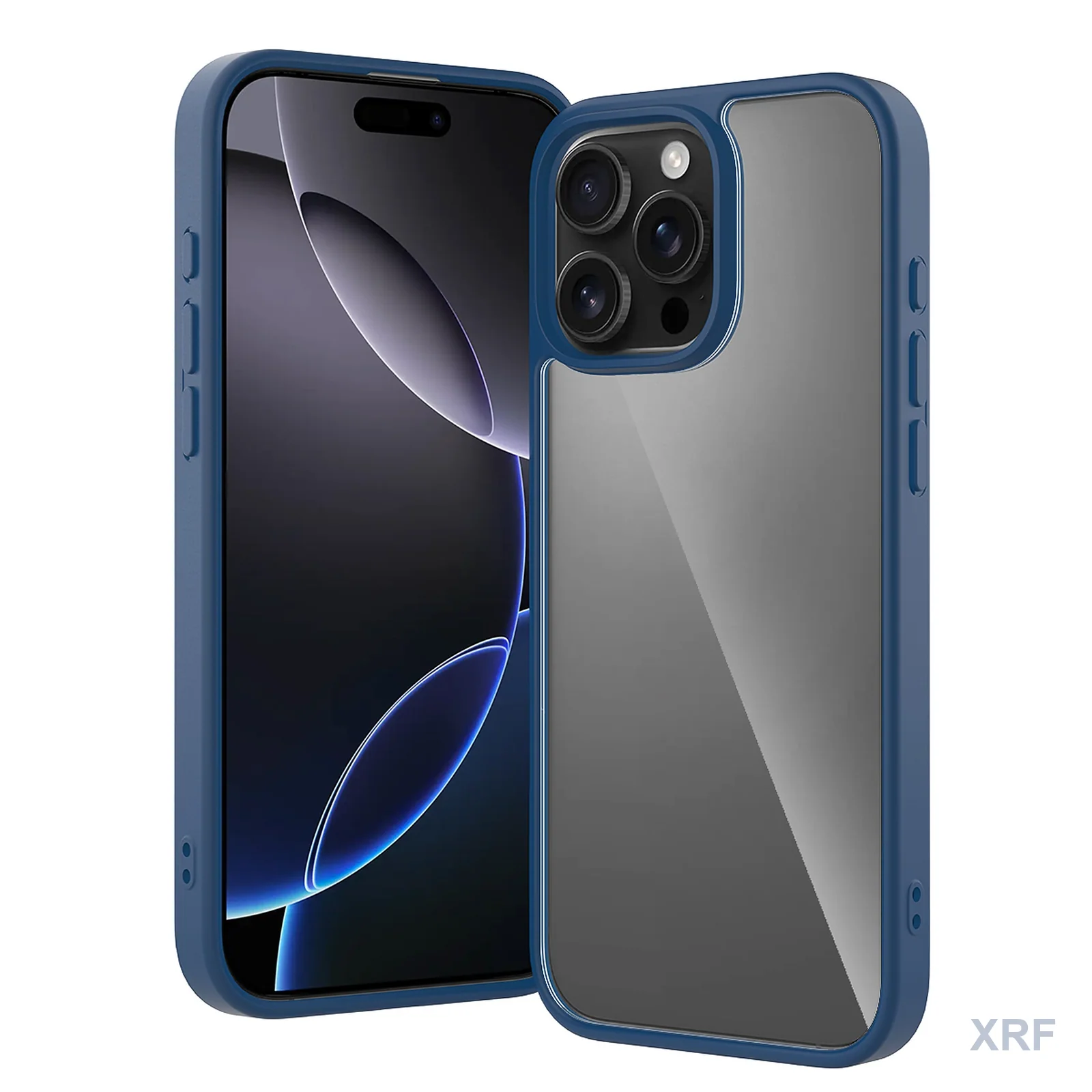 Apple iPhone 16 Pro Max Case Aegis Clear Dual-Layer wholesale phone case — XRF XRF-IP16PM-020