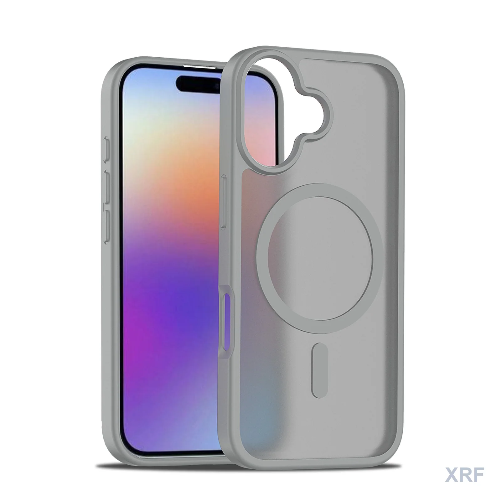 Apple iPhone 17 Case Aegis Soft-Touch Matte Dual-Layer Magnetic wholesale phone case — XRF XRF-IP17-005