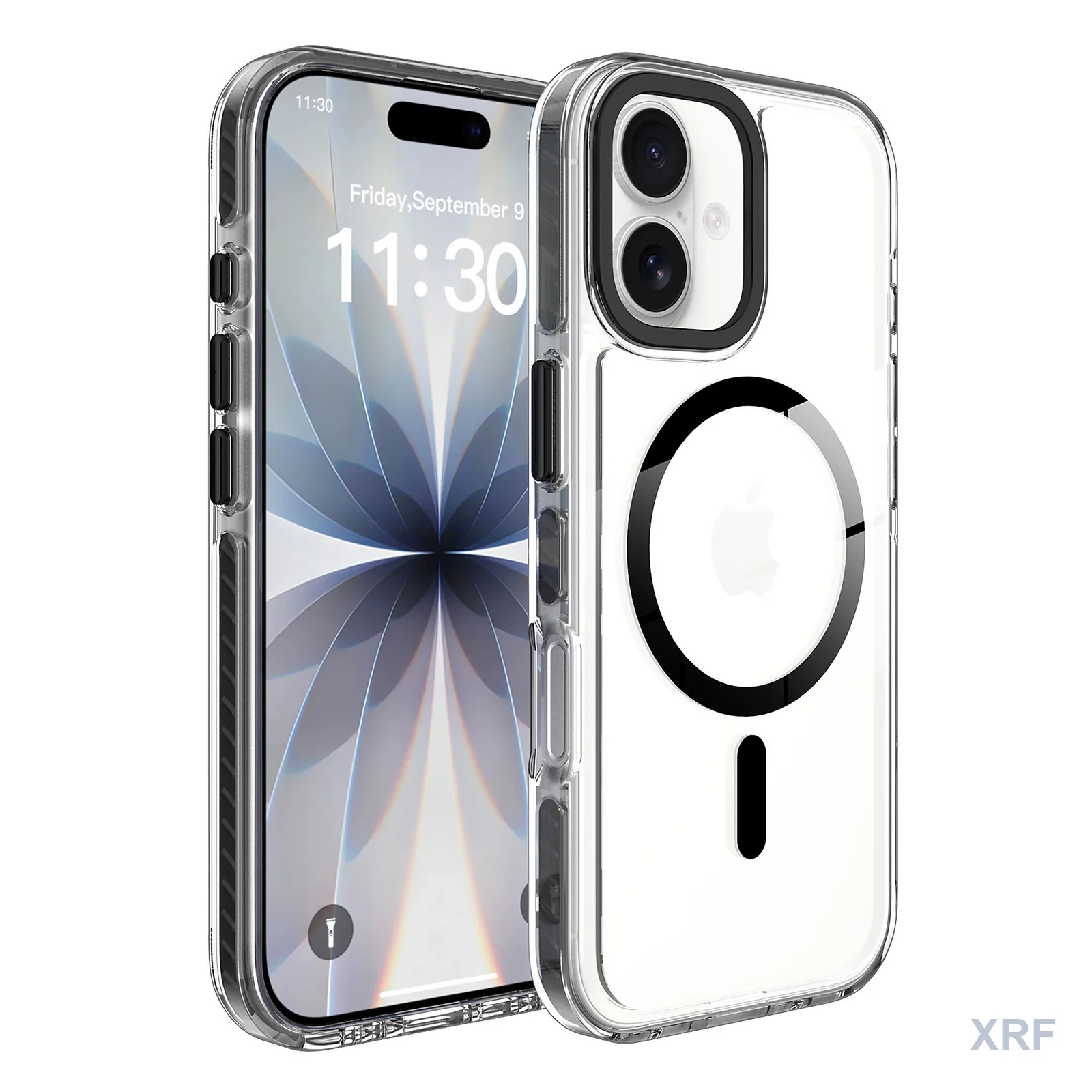 Apple iPhone 17 Case Prism Two-Tone Iridescent Magnetic wholesale phone case — XRF XRF-IP17-014
