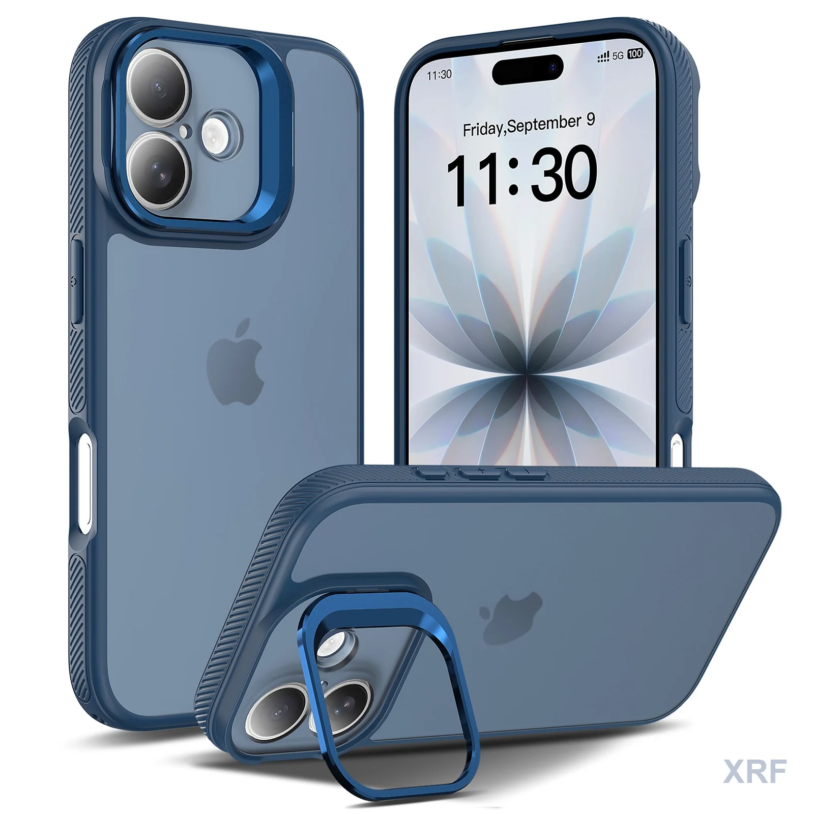 Apple iPhone 17 Case Aegis Precision Soft-Touch Matte Camera Bracket wholesale phone case — XRF XRF-IP17-024