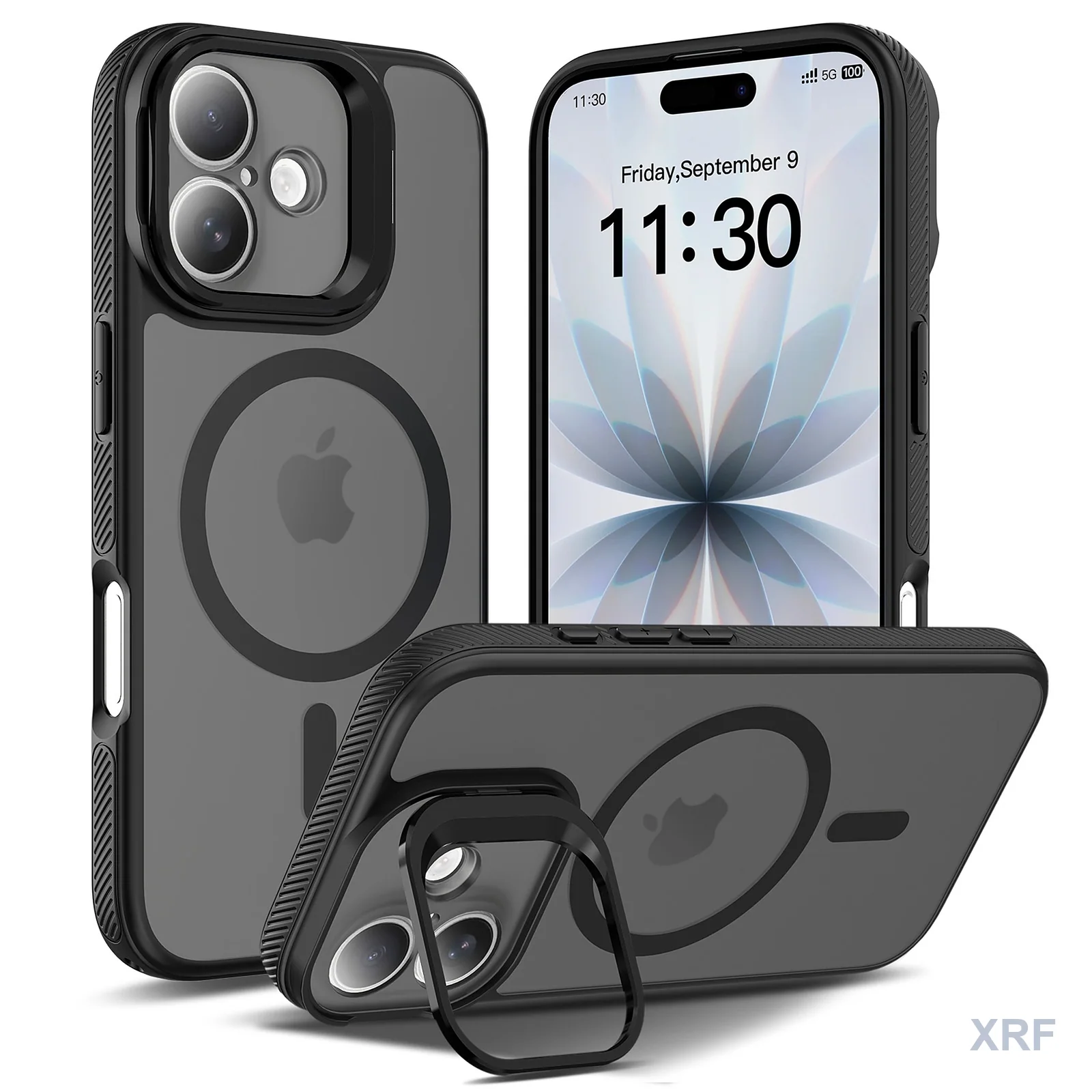 Apple iPhone 17 Case Aegis Precision Soft-Touch Matte Magnetic Camera Bracket wholesale phone case — XRF XRF-IP17-025