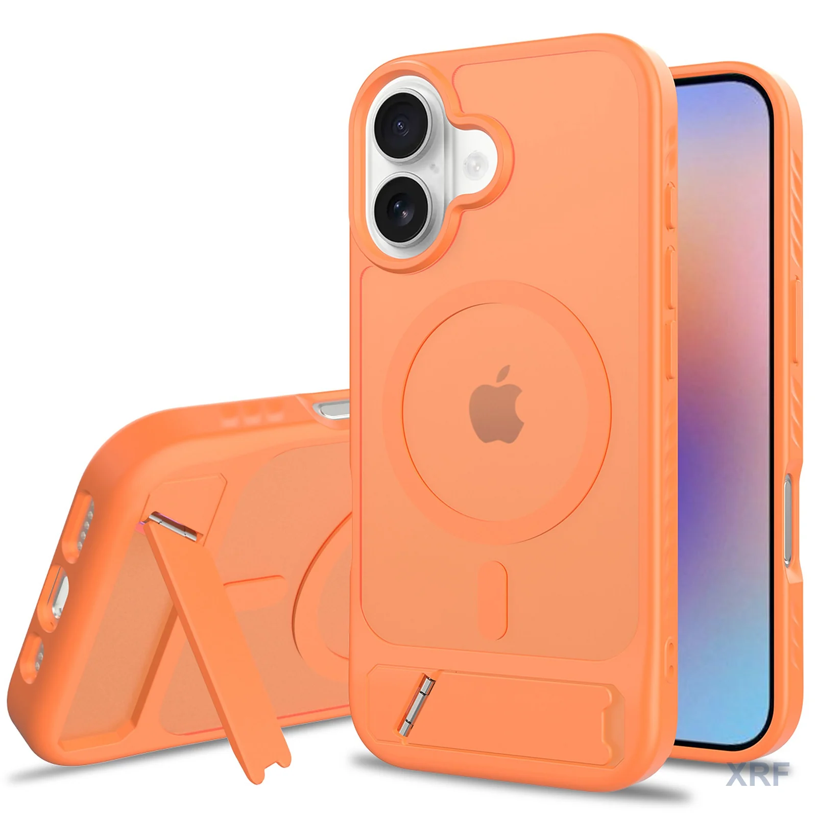Apple iPhone 17 Case Lumen Soft-Touch Matte Magnetic Tilt Stand wholesale phone case — XRF XRF-IP17-030