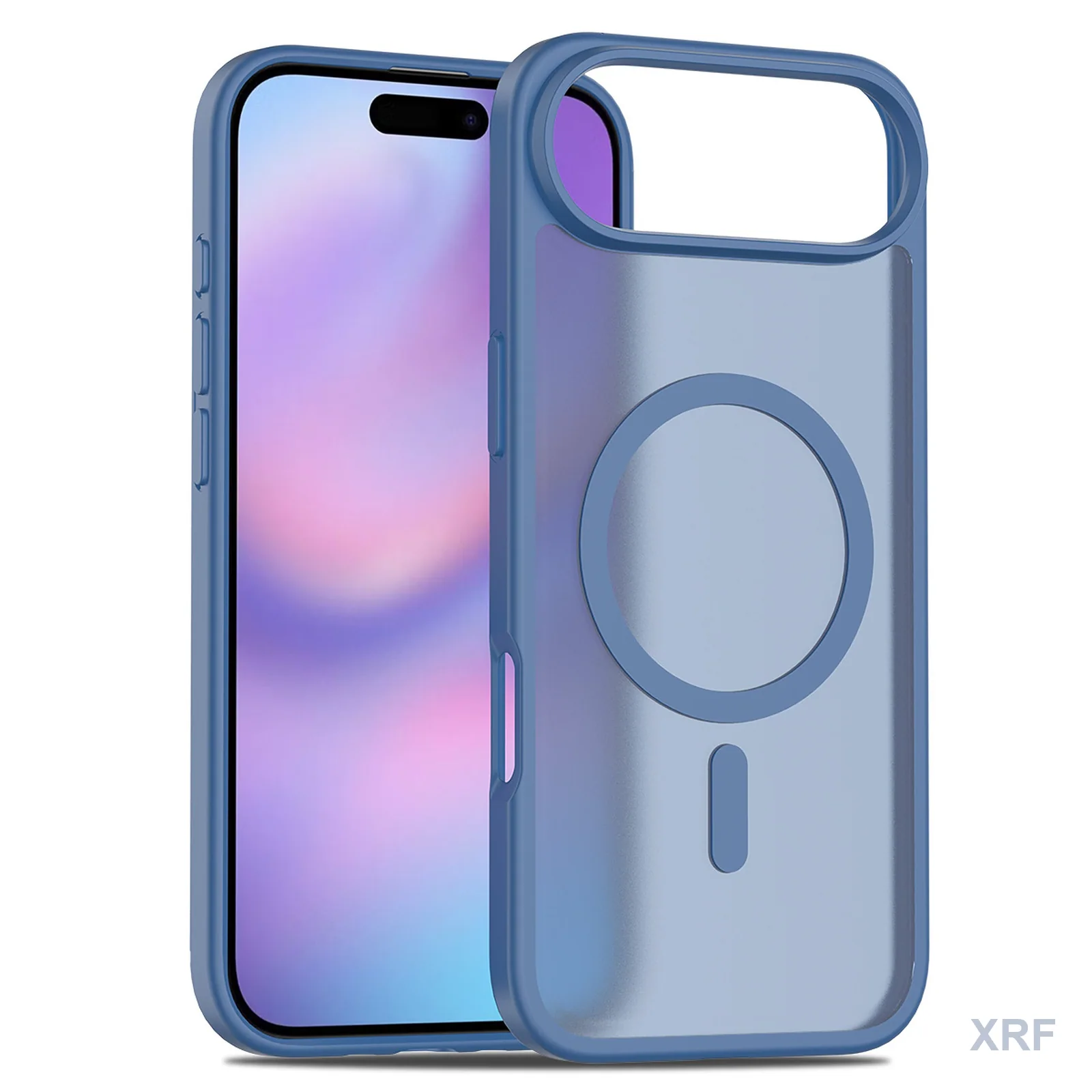 Apple iPhone 17 Air Case Aegis Soft-Touch Matte Dual-Layer Magnetic wholesale phone case — XRF XRF-IP17A-006