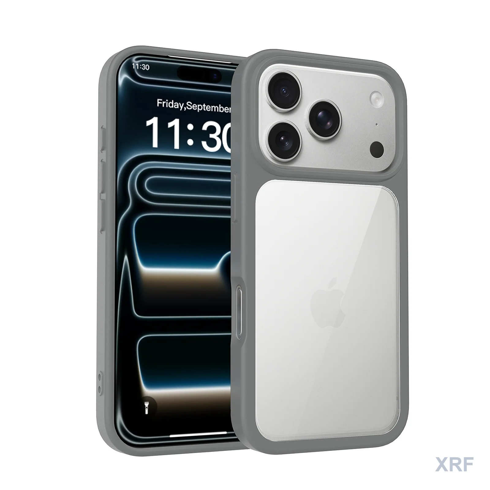 Apple iPhone 18 Pro Case Aegis Clear Dual-Layer wholesale phone case — XRF XRF-IP18P-006