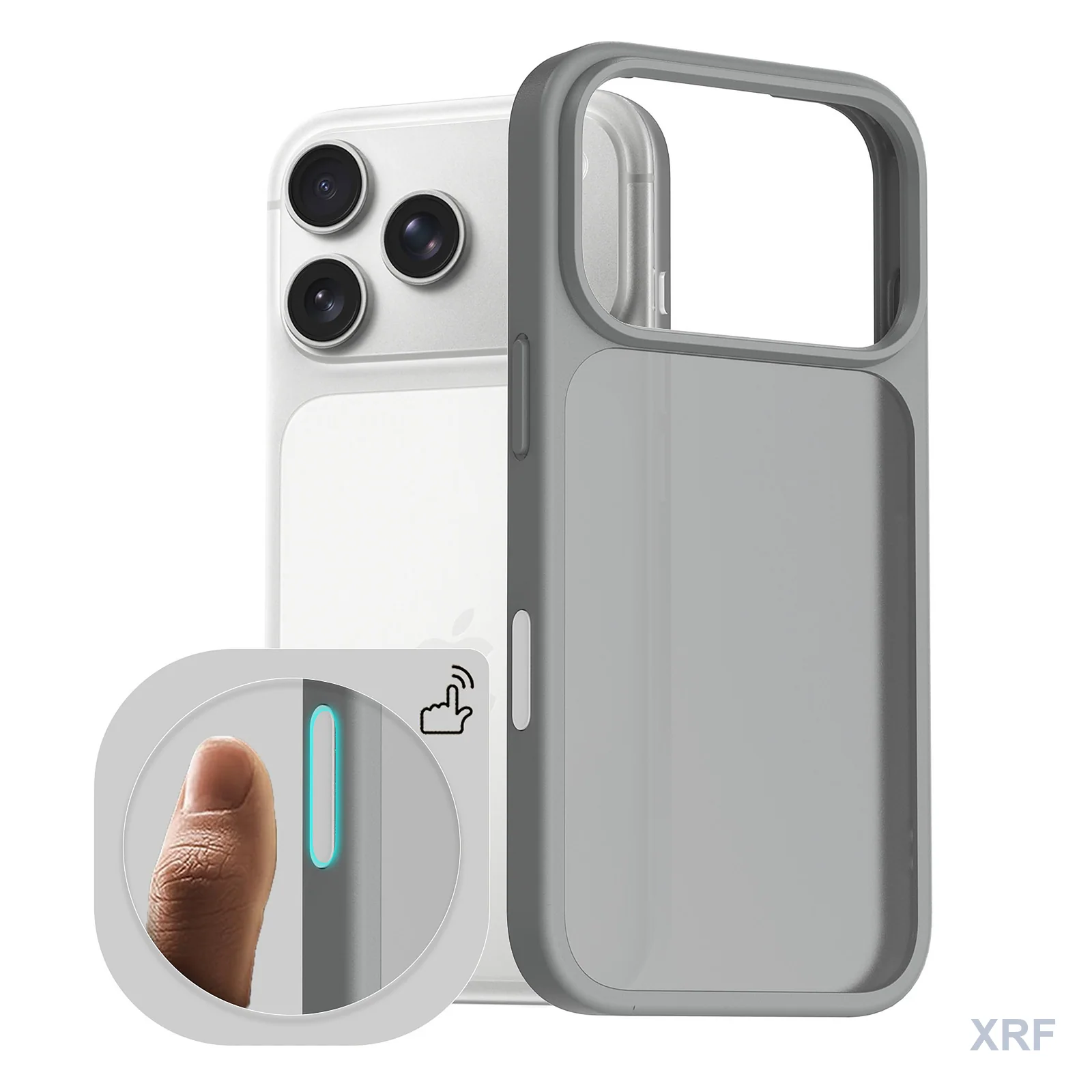 Apple iPhone 18 Pro Case Aegis Soft-Touch Matte Dual-Layer Camera-Control Button wholesale phone case — XRF XRF-IP18P-013