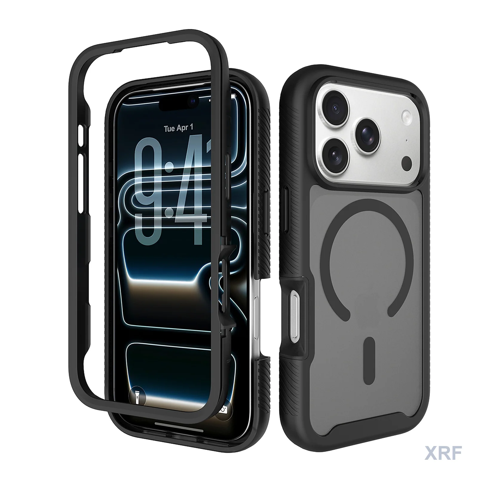 Apple iPhone 18 Pro Case StarGuard Soft-Touch Matte Magnetic wholesale phone case — XRF XRF-IP18P-028