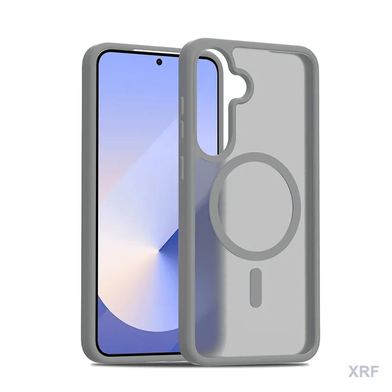 Samsung Galaxy S25+ Case Aegis Soft-Touch Matte Dual-Layer Magnetic wholesale phone case — XRF XRF-GS25P-005