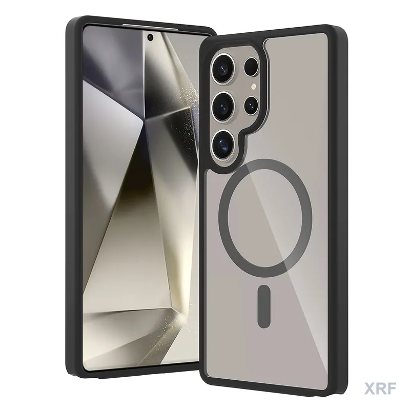 Samsung Galaxy S25 Ultra Case Aegis Clear Dual-Layer Magnetic wholesale phone case — XRF XRF-GS25U-007