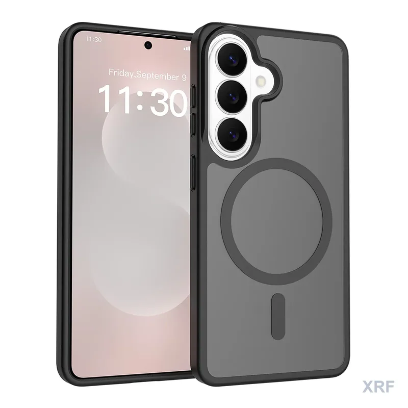 Samsung Galaxy S26 Case Aegis Soft-Touch Matte Dual-Layer Magnetic wholesale phone case — XRF XRF-GS26-007