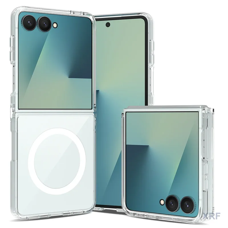 Samsung Galaxy Z Flip 8 Case Aegis Anti-Scratch 2.0 Magnetic Flip-Style Fold wholesale phone case — XRF XRF-GZFL8-003