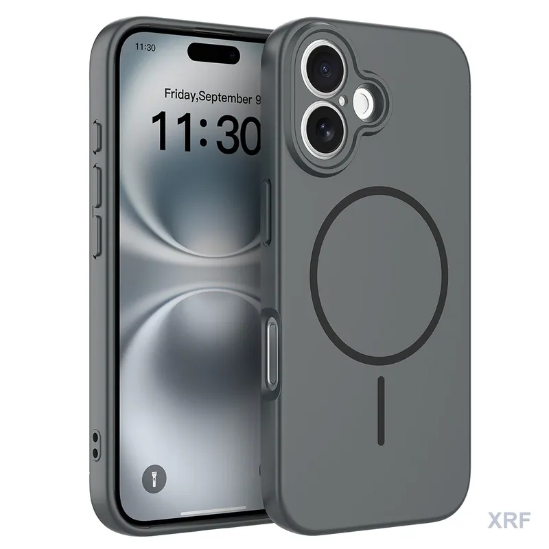 Apple iPhone 16 Case Lumen Solid Dual-Layer Magnetic wholesale phone case — XRF XRF-IP16-006