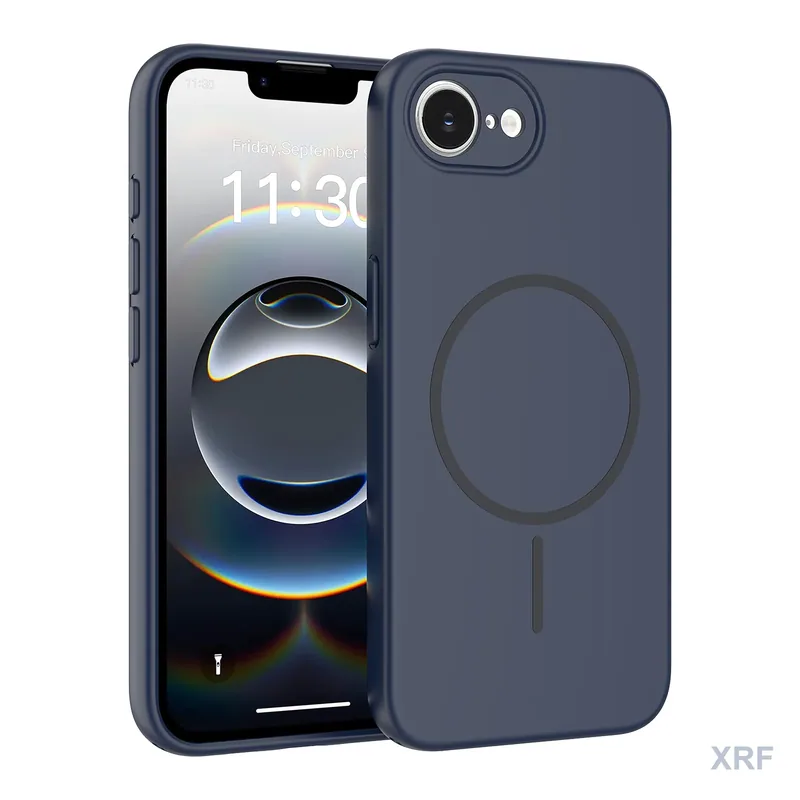 Apple iPhone 16e Case Forge Soft-Touch Matte Dual-Layer Magnetic wholesale phone case — XRF XRF-IP16E-012
