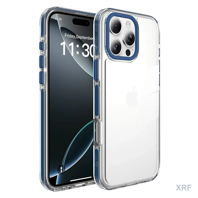 Apple iPhone 16 Pro Max Case Prism Two-Tone Iridescent wholesale phone case — XRF XRF-IP16PM-006