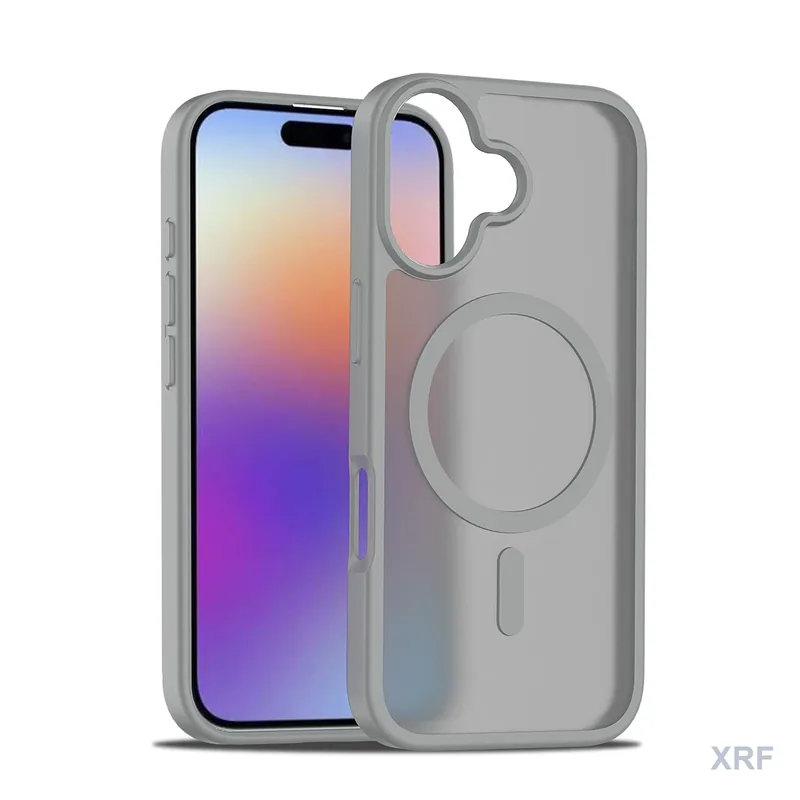 Apple iPhone 17 Case Aegis Soft-Touch Matte Dual-Layer Magnetic wholesale phone case — XRF XRF-IP17-005