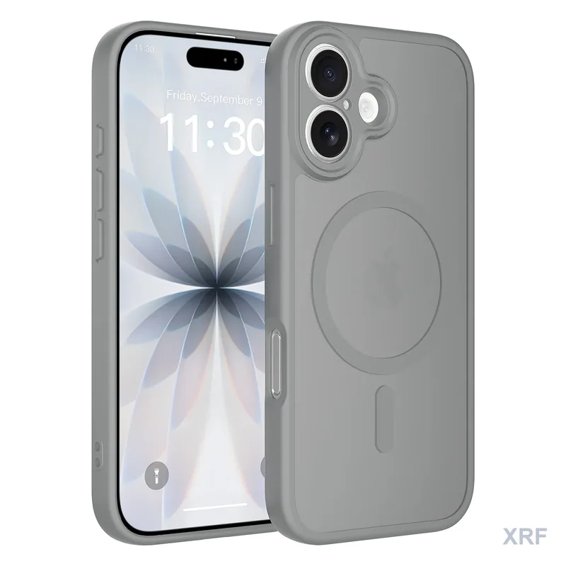 Apple iPhone 17 Case Aegis Precision Soft-Touch Matte Magnetic wholesale phone case — XRF XRF-IP17-032