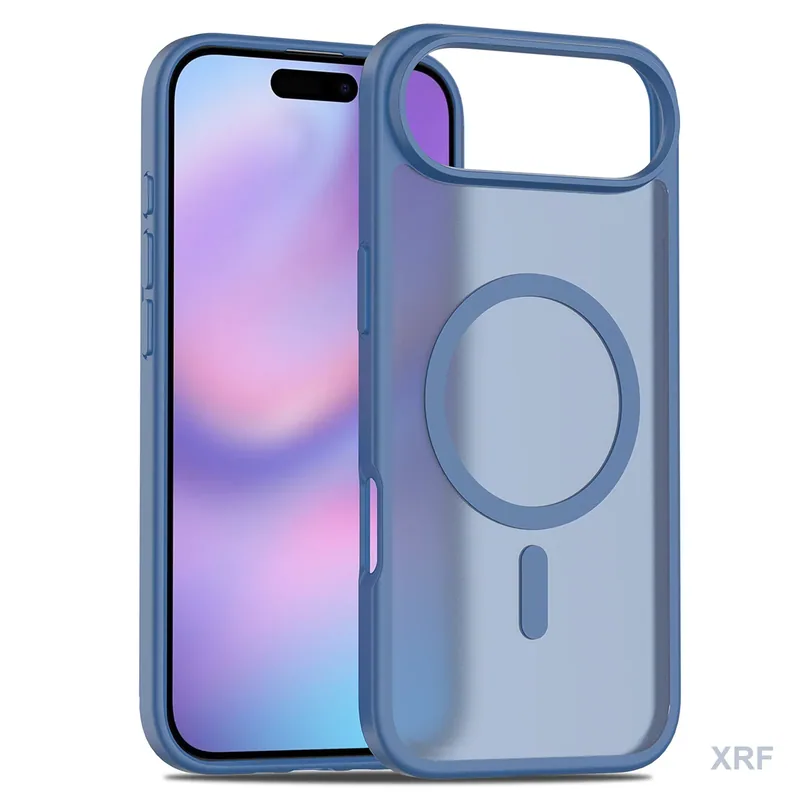Apple iPhone 17 Air Case Aegis Soft-Touch Matte Dual-Layer Magnetic wholesale phone case — XRF XRF-IP17A-006