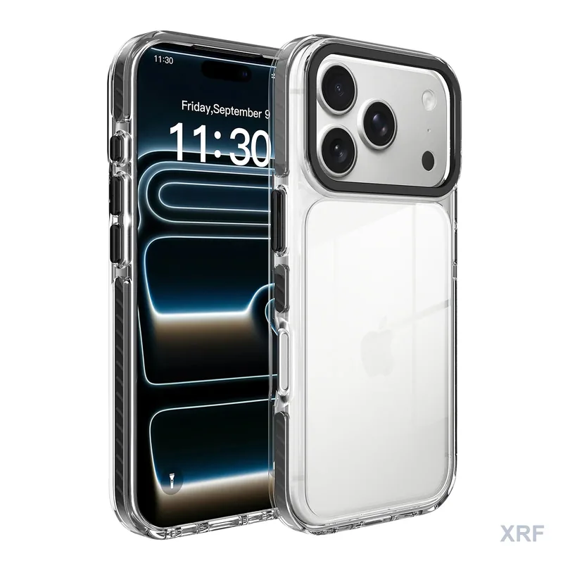 Apple iPhone 18 Pro Case Prism Two-Tone Iridescent wholesale phone case — XRF XRF-IP18P-008