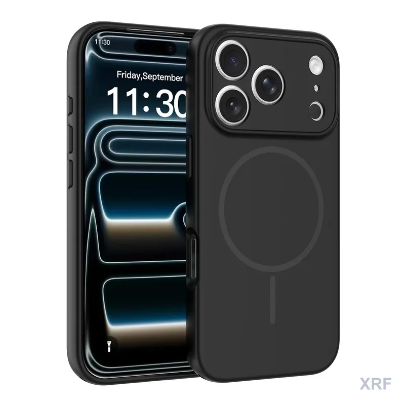 Apple iPhone 18 Pro Case Forge Soft-Touch Matte Dual-Layer Magnetic wholesale phone case — XRF XRF-IP18P-018