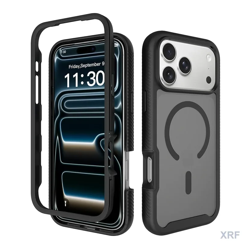 Apple iPhone 18 Pro Max Case StarGuard Soft-Touch Matte Magnetic wholesale phone case — XRF XRF-IP18PM-029
