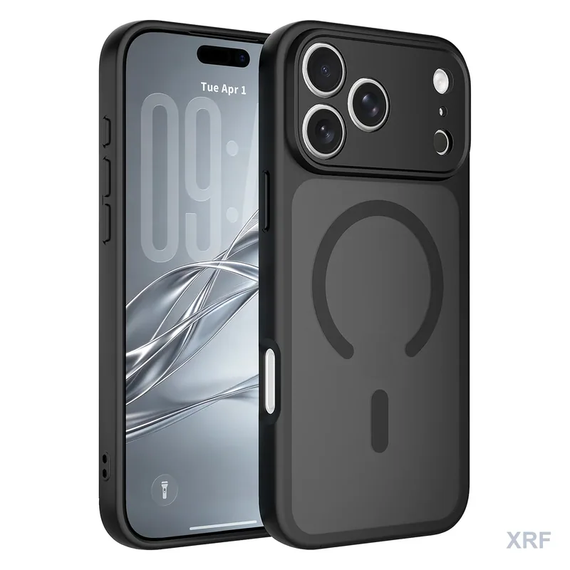 Apple iPhone 18 Pro Max Case Aegis Precision Soft-Touch Matte Magnetic 11 Colors wholesale phone case — XRF XRF-IP18PM-037
