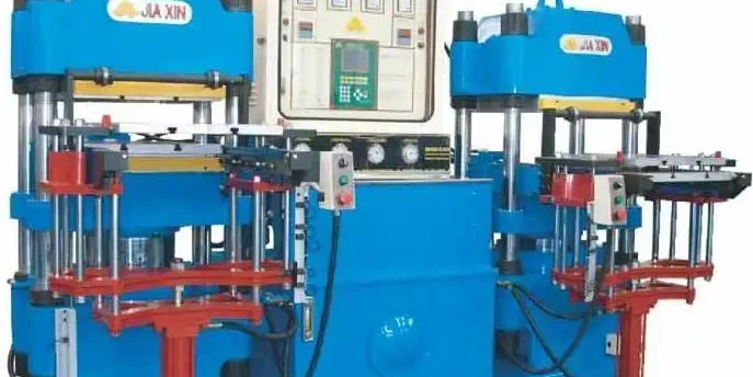 Press line used for phone case production at Xinrongfa