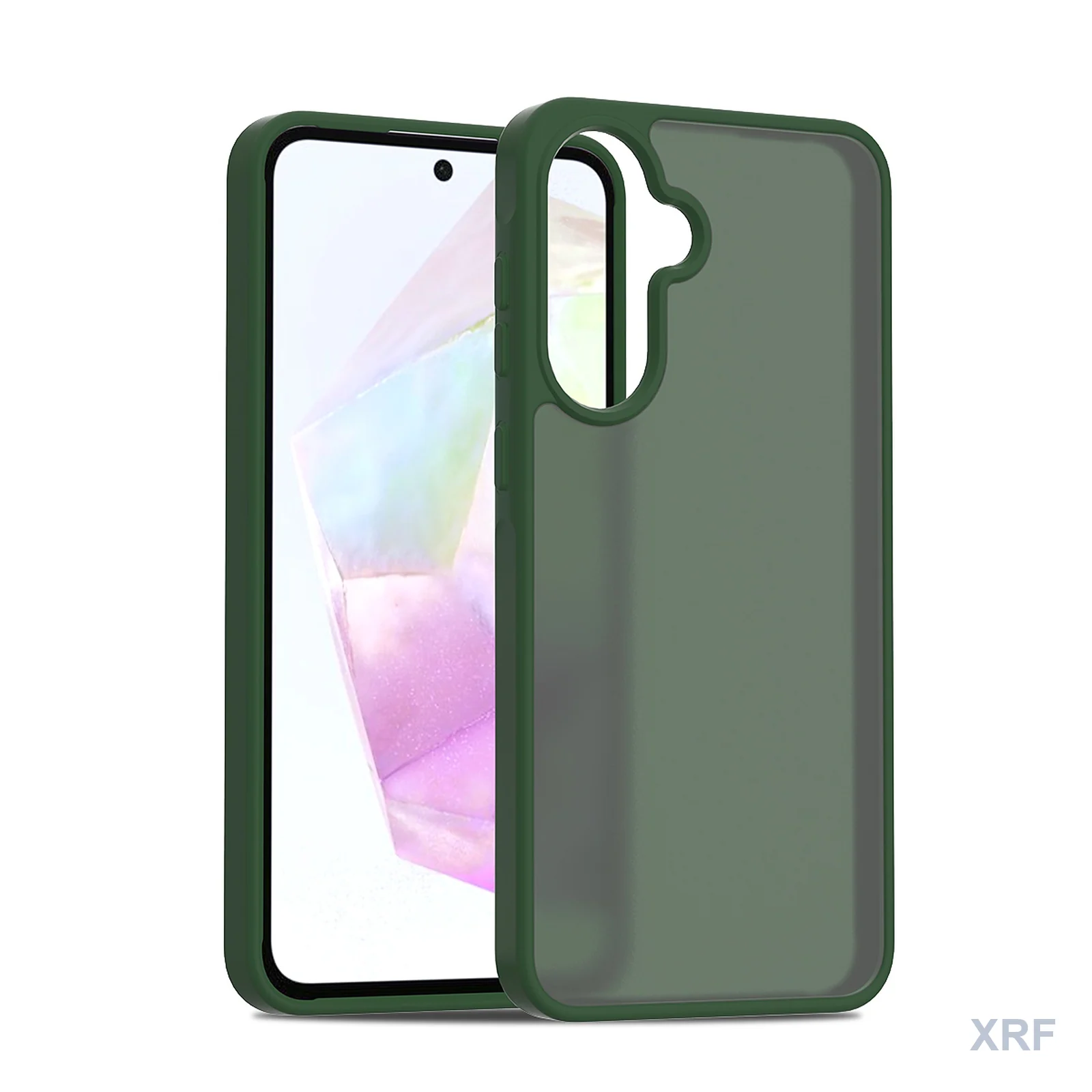 Matte soft-touch phone case produced in Dongguan by Xinrongfa