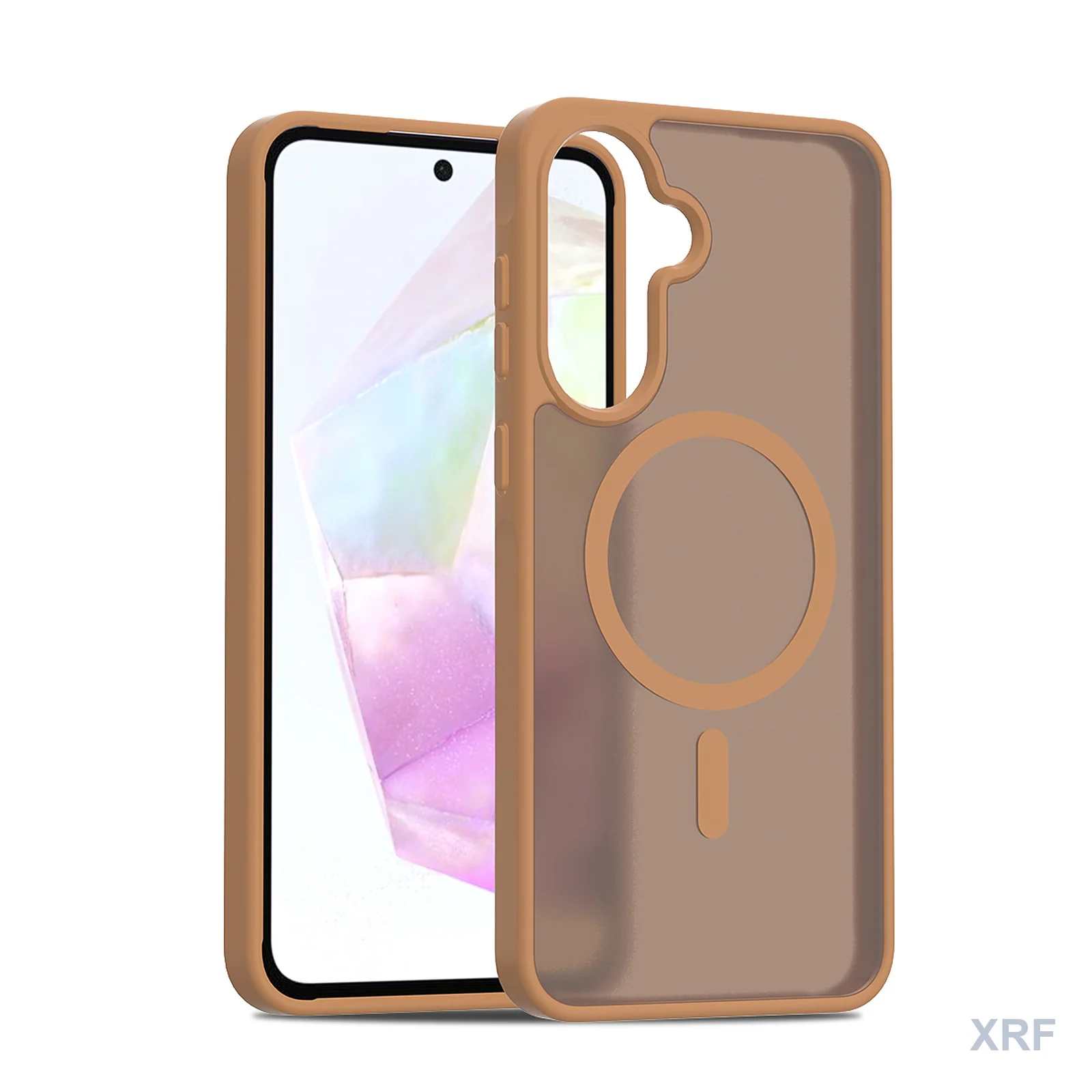 Two-tone MagSafe phone case manufactured in-house by Xinrongfa